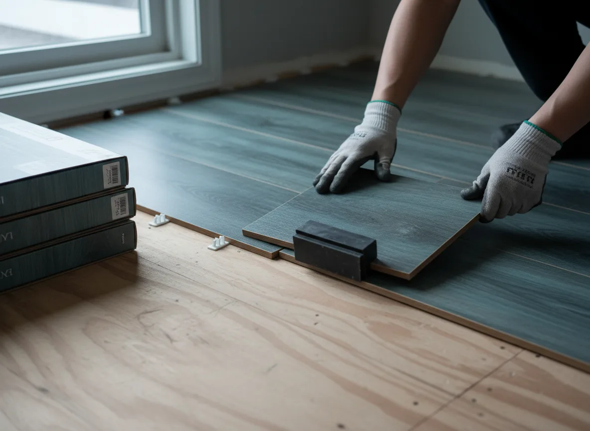 Luxury Vinyl Plank Installation company in Woodson, IL